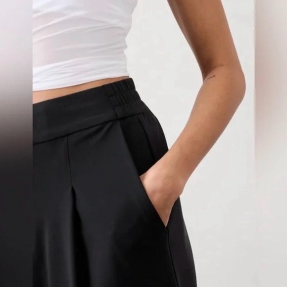 Athleta Pants - Athleta NWOT Pinnacle High Rise Trouser Size 14 Black